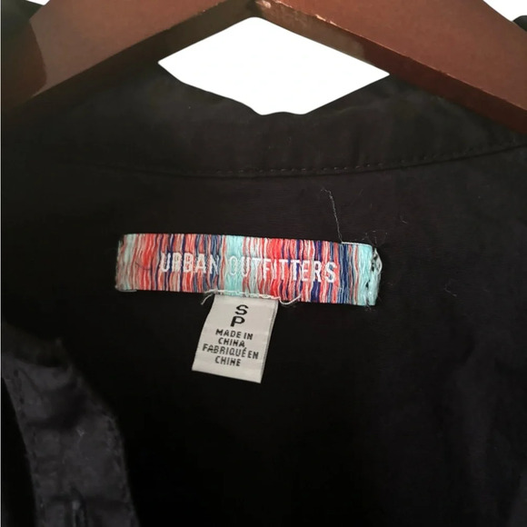 Urban Outfitters Taurus Black Corset Shirt Dress- Size Small - Picture 6 of 6